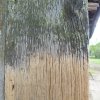 Sandstrahlen-Holz